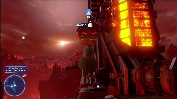 After doing so, take care of the bar next to it - LEGO Skywalker Saga: Mining Complex - list of all puzzles - LEGO Skywalker Saga: Mustafar - LEGO Skywalker Saga Guide