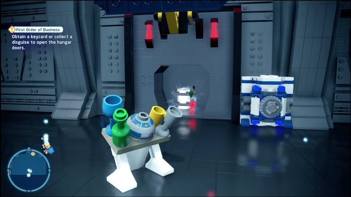 Another collectible is behind a small door - LEGO Skywalker Saga: The Force Awakens - list of collectibles and rewards - LEGO Skywalker Saga: Minikits - LEGO Skywalker Saga Guide