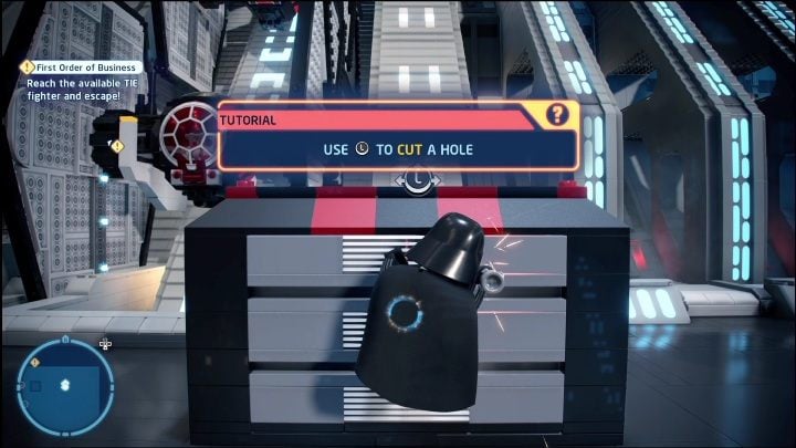 This part can be found in the final stage of the level - LEGO Skywalker Saga: The Force Awakens - list of collectibles and rewards - LEGO Skywalker Saga: Minikits - LEGO Skywalker Saga Guide