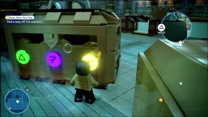 Another part is hidden in the chest - LEGO Skywalker Saga: The Force Awakens - list of collectibles and rewards - LEGO Skywalker Saga: Minikits - LEGO Skywalker Saga Guide