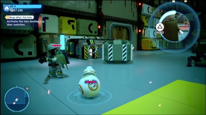 The final element can only be obtained by small characters, such as BB-8 - LEGO Skywalker Saga: The Force Awakens - list of collectibles and rewards - LEGO Skywalker Saga: Minikits - LEGO Skywalker Saga Guide
