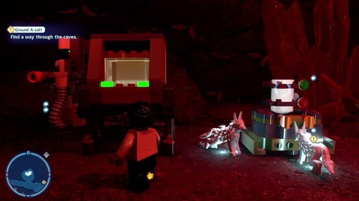 The first collectible is available as soon as you get through the tunnel - LEGO Skywalker Saga: The Last Jedi - list of collectibles and rewards - LEGO Skywalker Saga: Minikits - LEGO Skywalker Saga Guide