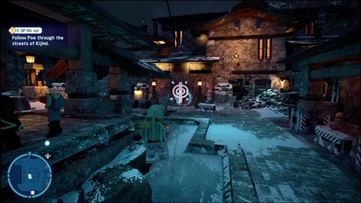 Another collectible is behind the red door with a white sign - LEGO Skywalker Saga: The Rise of Skywalker - list of collectibles and rewards - LEGO Skywalker Saga: Minikits - LEGO Skywalker Saga Guide