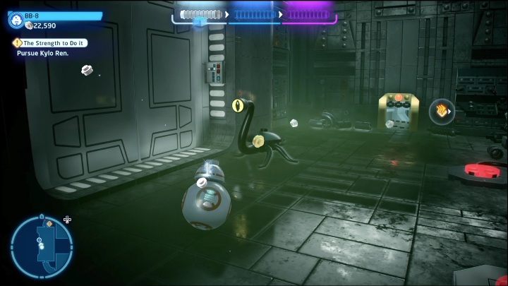 You'll receive another minikit part for destroying three black enemies standing in your path - LEGO Skywalker Saga: The Rise of Skywalker - list of collectibles and rewards - LEGO Skywalker Saga: Minikits - LEGO Skywalker Saga Guide