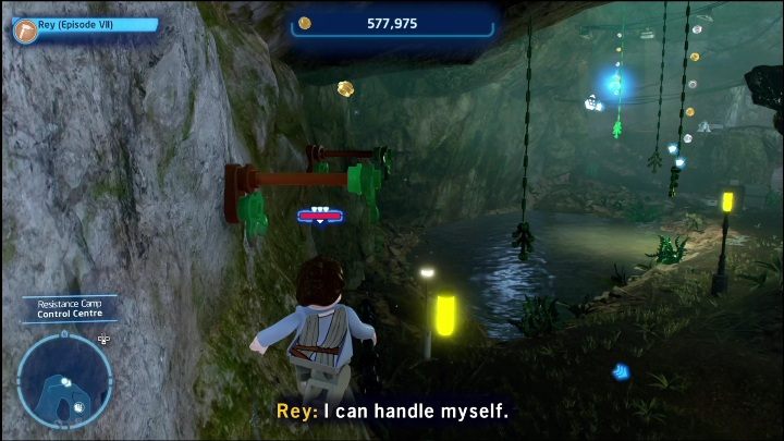 You need a Jedi to get this collectible - LEGO Skywalker Saga: Resistance Camp - list of all puzzles - LEGO Skywalker Saga: Ajan Kloss - LEGO Skywalker Saga Guide