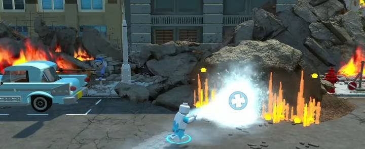 Minikit #2. - Minikit in level 12 (The Final Showdown) in LEGO The Incredibles - Location of all minikits - LEGO The Incredibles Game Guide