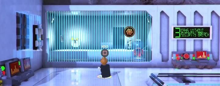 Minikit #2. - Minikit in level 10 (Return to Nomanisan Island) in LEGO The Incredibles - Location of all minikits - LEGO The Incredibles Game Guide