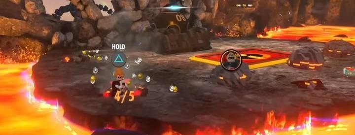 Minikit #9. - Minikit in level 9 (Nomanisan Island) in LEGO The Incredibles - Location of all minikits - LEGO The Incredibles Game Guide