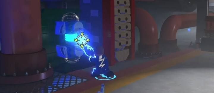 Minikit #10. - Minikits in level 6 (Screenslaver Showdown) in LEGO The Incredibles - Location of all minikits - LEGO The Incredibles Game Guide