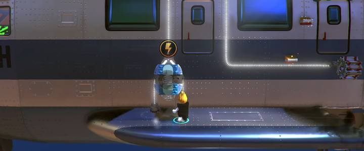 Minikit #9. - Minikits in level 3 (Revelations) in LEGO The Incredibles - Location of all minikits - LEGO The Incredibles Game Guide