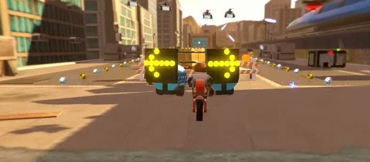 Minikit #4. - Minikits in level 2 (Hover Train Hijinx) in LEGO The Incredibles - Location of all minikits - LEGO The Incredibles Game Guide