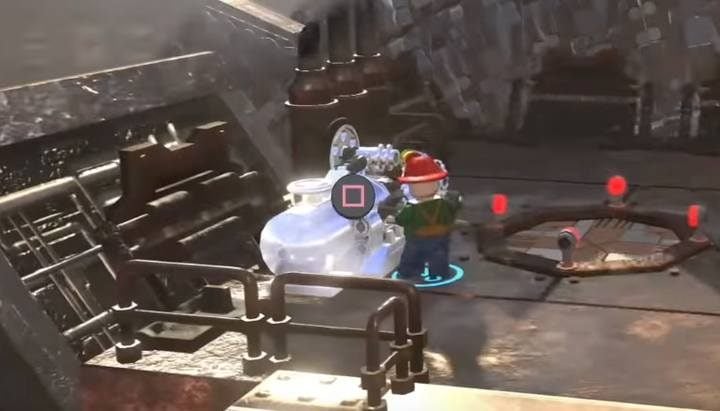 Minikit #1. - Minikits in Level 1 (Under-mined) in LEGO The Incredibles - Location of all minikits - LEGO The Incredibles Game Guide