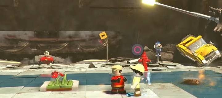 Minikit #6 - Minikits in Level 1 (Under-mined) in LEGO The Incredibles - Location of all minikits - LEGO The Incredibles Game Guide