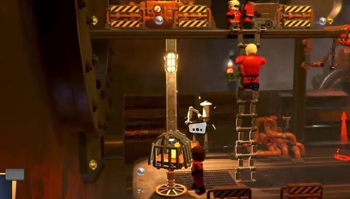 Minikit #7. - Minikits in Level 1 (Under-mined) in LEGO The Incredibles - Location of all minikits - LEGO The Incredibles Game Guide