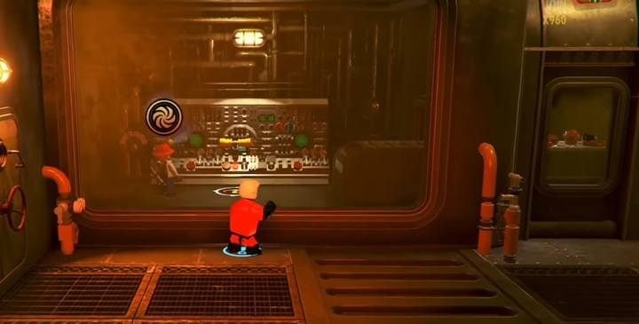 Minikit #10. - Minikits in Level 1 (Under-mined) in LEGO The Incredibles - Location of all minikits - LEGO The Incredibles Game Guide