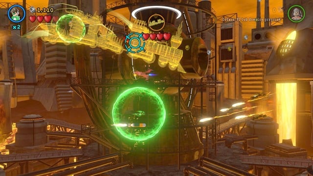 When you resume control over the characters, start destroying all enemy ships - Aw-Qward Situation - Walkthrough - LEGO Batman 3: Beyond Gotham - Game Guide and Walkthrough