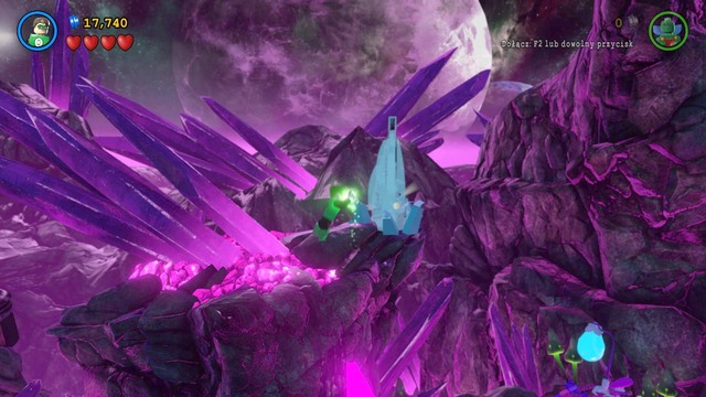 The third Minikit can be found on a rock in the passage between locations - Minikits - Power of Love - secrets - LEGO Batman 3: Beyond Gotham - Game Guide and Walkthrough