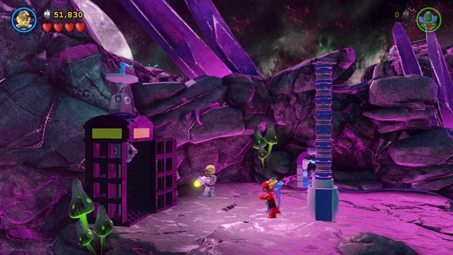 You will obtain the fourth one right after defeating the tribe warriors and deactivating the barrier - Minikits - Power of Love - secrets - LEGO Batman 3: Beyond Gotham - Game Guide and Walkthrough