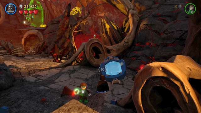 You will find the second minikit near the gold chest - Minikits - All the Rage - secrets - LEGO Batman 3: Beyond Gotham - Game Guide and Walkthrough