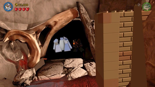 You can find the third Minikit in the cave, on the other side of the lava - Minikits - All the Rage - secrets - LEGO Batman 3: Beyond Gotham - Game Guide and Walkthrough