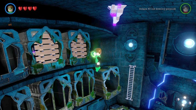 You will find the second generator at the very top, on the right - Gold Bricks - Nok - secrets - LEGO Batman 3: Beyond Gotham - Game Guide and Walkthrough