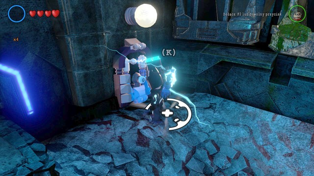 The third source is located in the main room, on the left - Gold Bricks - Nok - secrets - LEGO Batman 3: Beyond Gotham - Game Guide and Walkthrough