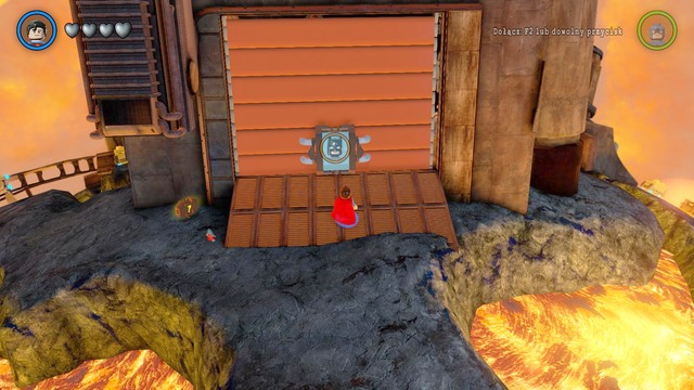 Using Batmans Sonar Suit, destroy the barrier and use the hook on the plug to open the door - Characters and vehicles - Qward - secrets - LEGO Batman 3: Beyond Gotham - Game Guide and Walkthrough