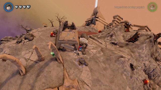 As Superman, fly onto the roof and destroy it - Characters and vehicles - Ysmault - secrets - LEGO Batman 3: Beyond Gotham - Game Guide and Walkthrough