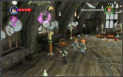 Ron (Pyjamas): Use (WL) on the four torches in this room - LEGO Harry Potter Years 1-4: Hogwarts Bonuses - Walkthrough - Secrets and Collectibles - LEGO Harry Potter Years 1-4 Guide & Walkthrough