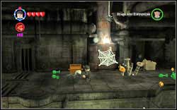 Professor Flitwick: Go right until you reach a chest out of which a Boggart will jump out - use (RK) on it - LEGO Harry Potter Years 1-4: Hogwarts Bonuses - Walkthrough - Secrets and Collectibles - LEGO Harry Potter Years 1-4 Guide & Walkthrough