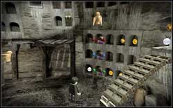 (Time Travel) Put the letter boxes into the right places - you will find adequately coloured bricks on them - LEGO Harry Potter Years 1-4: Hogwarts Bonuses - Walkthrough - Secrets and Collectibles - LEGO Harry Potter Years 1-4 Guide & Walkthrough