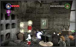 Gold Brick Detector: (Time Travel) repair the camera on the second floor (WL) and take the Red Brick out of the screen (WL) - LEGO Harry Potter Years 1-4: Hogwarts Bonuses - Walkthrough - Secrets and Collectibles - LEGO Harry Potter Years 1-4 Guide & Walkthrough