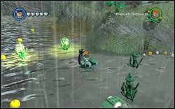 Use the fishing rod (WL) to catch some bricks - LEGO Harry Potter Years 1-4: Hogwarts Bonuses - Walkthrough - Secrets and Collectibles - LEGO Harry Potter Years 1-4 Guide & Walkthrough