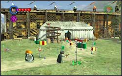 Padma Patil: Use (WL) on the four green Slytherin flags - LEGO Harry Potter Years 1-4: Hogwarts Bonuses - Walkthrough - Secrets and Collectibles - LEGO Harry Potter Years 1-4 Guide & Walkthrough