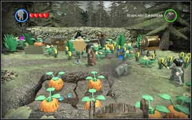 (Time Travel) Use Fang to dig up the head and put it onto the scarecrow with Harry (WL) #1 - LEGO Harry Potter Years 1-4: Hogwarts Bonuses - Walkthrough - Secrets and Collectibles - LEGO Harry Potter Years 1-4 Guide & Walkthrough