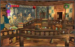 Gabrielle Delacour: use magic on the chest in the middle and a red ball will fall out - the token will eventually appear on the left side - LEGO Harry Potter Years 1-4: Hogwarts Bonuses - Walkthrough - Secrets and Collectibles - LEGO Harry Potter Years 1-4 Guide & Walkthrough