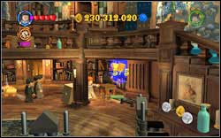 Inside the room, you will find three out of five gold books - use magic on them - LEGO Harry Potter Years 1-4: Hogwarts Bonuses - Walkthrough - Secrets and Collectibles - LEGO Harry Potter Years 1-4 Guide & Walkthrough