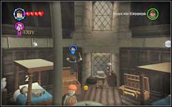(Time Travel) open the large chest by one of the beds and jump inside - LEGO Harry Potter Years 1-4: Hogwarts Bonuses - Walkthrough - Secrets and Collectibles - LEGO Harry Potter Years 1-4 Guide & Walkthrough