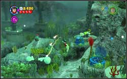 Gryffindor (red): There are three big rocks on which you can use (WL) to pull out two worms - LEGO Harry Potter Years 1-4: Year 4 Bonuses - Walkthrough - Secrets and Collectibles - LEGO Harry Potter Years 1-4 Guide & Walkthrough