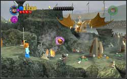 Cedric (Dragon Task): Right at the beginning, extinguish the flame using the water barrel (WL) - LEGO Harry Potter Years 1-4: Year 4 Bonuses - Walkthrough - Secrets and Collectibles - LEGO Harry Potter Years 1-4 Guide & Walkthrough