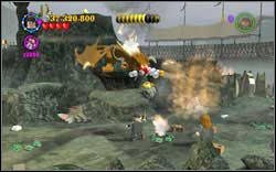 Slytherin (green): At the beginning, as youre going to the right, three rocks will be thrown onto the path - theyre easy to notice - use (DM) to destroy it with the dragon - LEGO Harry Potter Years 1-4: Year 4 Bonuses - Walkthrough - Secrets and Collectibles - LEGO Harry Potter Years 1-4 Guide & Walkthrough