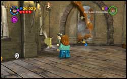 Ravenclaw (blue): During the dragon escape scene, in the third room on the left side - LEGO Harry Potter Years 1-4: Year 4 Bonuses - Walkthrough - Secrets and Collectibles - LEGO Harry Potter Years 1-4 Guide & Walkthrough