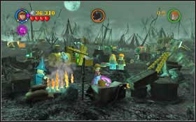 Beside the cauldron - head down and extinguish the fire. - LEGO Harry Potter Years 1-4: Year 4 Bonuses - Walkthrough - Secrets and Collectibles - LEGO Harry Potter Years 1-4 Guide & Walkthrough