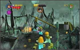 After getting rid of the car head up - get the axe out of the chest and extinguish the fire. - LEGO Harry Potter Years 1-4: Year 4 Bonuses - Walkthrough - Secrets and Collectibles - LEGO Harry Potter Years 1-4 Guide & Walkthrough