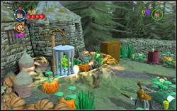 Ravenclaw (blue): In the garden on the left you will find a bird cage - destroy it with (RD) - LEGO Harry Potter Years 1-4: Year 3 Bonuses - Walkthrough - Secrets and Collectibles - LEGO Harry Potter Years 1-4 Guide & Walkthrough