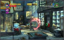 Arthur Weasley: Once youre in the shop, you will find a black showcase on the right - use (DM) on it - LEGO Harry Potter Years 1-4: Year 2 Bonuses - Walkthrough - Secrets and Collectibles - LEGO Harry Potter Years 1-4 Guide & Walkthrough