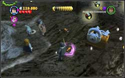 Ravenclaw (blue): After drilling the hole in the lake, use (RD) on the chest - LEGO Harry Potter Years 1-4: Year 1 Bonuses - Walkthrough - Secrets and Collectibles - LEGO Harry Potter Years 1-4 Guide & Walkthrough