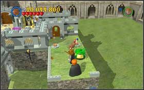 Jump onto the bench - the second character will use (WL) to lift you into the air and collect the second ingredient #1 - LEGO Harry Potter Years 1-4: Gringotts - Secrets and Collectibles - LEGO Harry Potter Years 1-4 Guide & Walkthrough