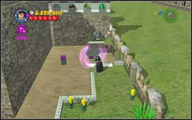 Construct a bridge from the bricks (WL) on the right #1 - LEGO Harry Potter Years 1-4: Gringotts - Secrets and Collectibles - LEGO Harry Potter Years 1-4 Guide & Walkthrough