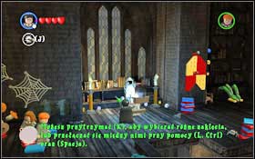 The third brick can be found by the wall with spider webs #1, use Lumos (L) once more to chase away the Devils Snare - LEGO Harry Potter Years 1-4: Year 1 Part 1 - Walkthrough - Walkthrough - LEGO Harry Potter Years 1-4 Guide & Walkthrough